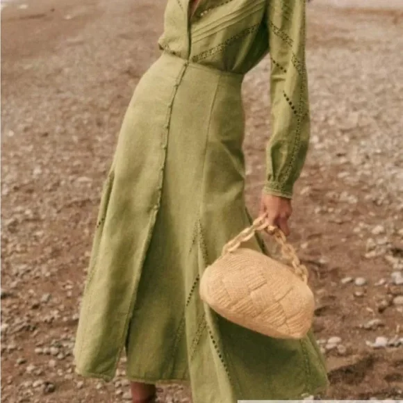 Sezane | Skirts | Sezane Jolane Skirt | Poshmark